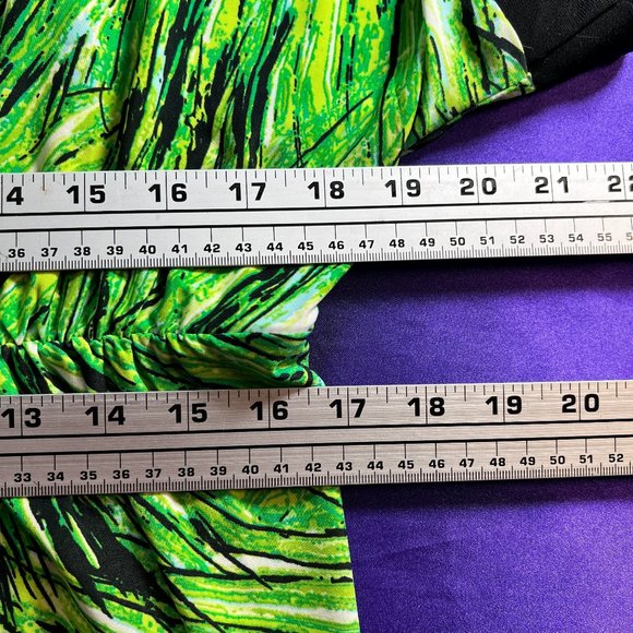 📌Studio AA  Deep Back V-Neckline Short Sleeves Maxi XL Dress - Picture 9 of 14